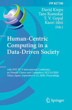 Couverture de l’ouvrage Human-Centric Computing in a Data-Driven Society