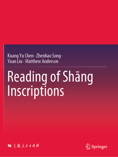 Couverture de l’ouvrage Reading of Shāng Inscriptions