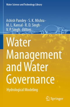 Couverture de l’ouvrage Water Management and Water Governance