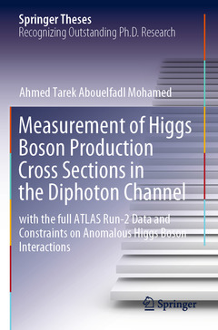 Couverture de l’ouvrage Measurement of Higgs Boson Production Cross Sections in the Diphoton Channel
