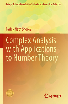 Couverture de l’ouvrage Complex Analysis with Applications to Number Theory