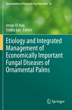 Couverture de l’ouvrage Etiology and Integrated Management of Economically Important Fungal Diseases of Ornamental Palms