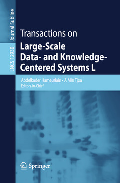 Cover of the book Transactions on Large-Scale Data- and Knowledge-Centered Systems L