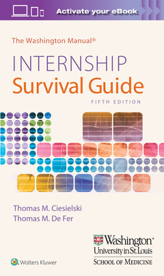 Couverture de l’ouvrage The Washington Manual Internship Survival Guide