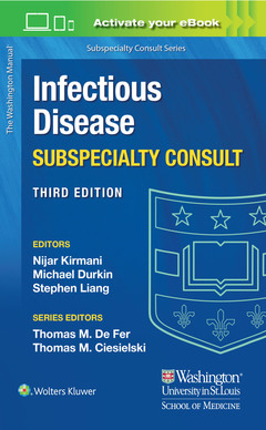 Couverture de l’ouvrage Washington Manual Infectious Disease Subspecialty Consult
