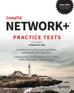 Couverture de l’ouvrage CompTIA Network+ Practice Tests