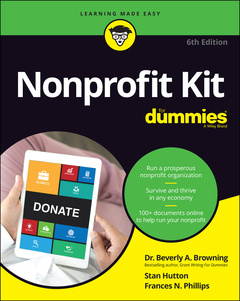 Couverture de l’ouvrage Nonprofit Kit For Dummies
