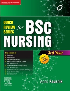 Cover of the book QUICK REVIEW SERIES B.SC NURSING III YEAR