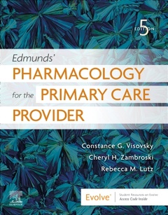 Couverture de l’ouvrage Edmunds' Pharmacology for the Primary Care Provider