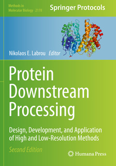 Couverture de l’ouvrage Protein Downstream Processing