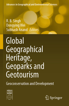 Couverture de l’ouvrage Global Geographical Heritage, Geoparks and Geotourism