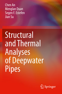 Couverture de l’ouvrage Structural and Thermal Analyses of Deepwater Pipes