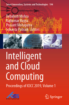 Couverture de l’ouvrage Intelligent and Cloud Computing