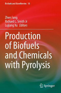 Couverture de l’ouvrage Production of Biofuels and Chemicals with Pyrolysis