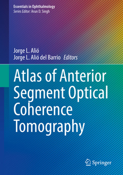 Couverture de l’ouvrage Atlas of Anterior Segment Optical Coherence Tomography