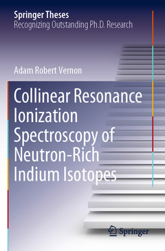 Couverture de l’ouvrage Collinear Resonance Ionization Spectroscopy of Neutron-Rich Indium Isotopes