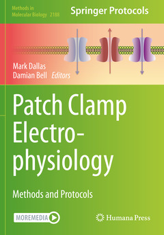 Couverture de l’ouvrage Patch Clamp Electrophysiology