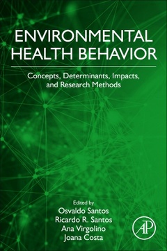 Couverture de l’ouvrage Environmental Health Behavior