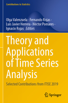 Cover of the book Theory and Applications of Time Series Analysis