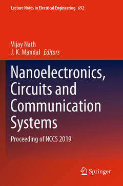 Couverture de l’ouvrage Nanoelectronics, Circuits and Communication Systems