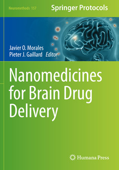 Couverture de l’ouvrage Nanomedicines for Brain Drug Delivery