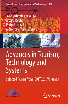 Cover of the book Advances in Tourism, Technology and Systems