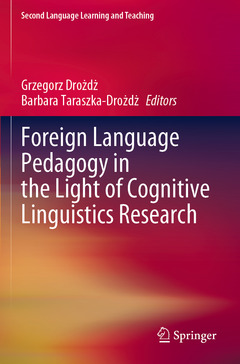 Couverture de l’ouvrage Foreign Language Pedagogy in the Light of Cognitive Linguistics Research