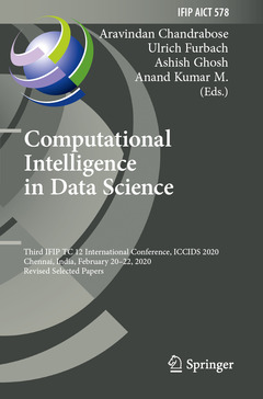 Couverture de l’ouvrage Computational Intelligence in Data Science
