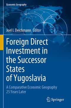Couverture de l’ouvrage Foreign Direct Investment in the Successor States of Yugoslavia