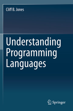 Couverture de l’ouvrage Understanding Programming Languages