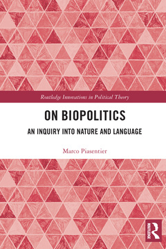 Couverture de l’ouvrage On Biopolitics