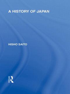 Couverture de l’ouvrage A History of Japan