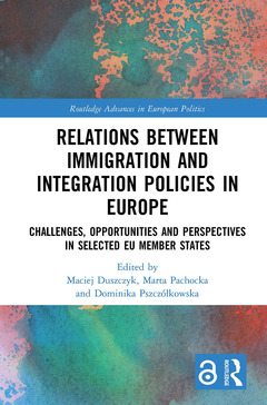 Couverture de l’ouvrage Relations between Immigration and Integration Policies in Europe