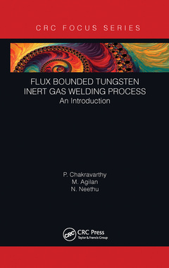 Couverture de l’ouvrage Flux Bounded Tungsten Inert Gas Welding Process