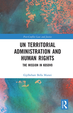 Cover of the book UN Territorial Administration and Human Rights