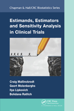 Couverture de l’ouvrage Estimands, Estimators and Sensitivity Analysis in Clinical Trials