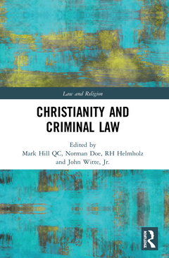 Couverture de l’ouvrage Christianity and Criminal Law
