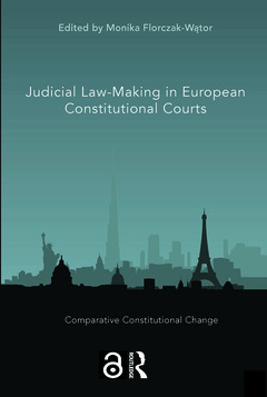 Cover of the book Judicial Law-Making in European Constitutional Courts