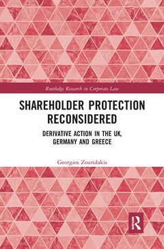 Couverture de l’ouvrage Shareholder Protection Reconsidered