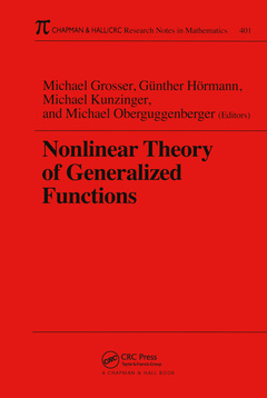 Couverture de l’ouvrage Nonlinear Theory of Generalized Functions