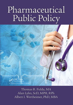 Couverture de l’ouvrage Pharmaceutical Public Policy