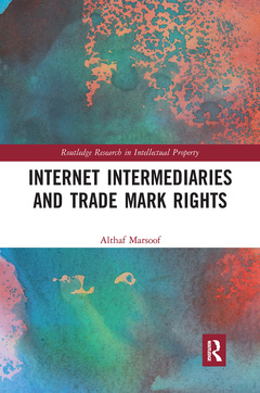 Cover of the book Internet Intermediaries and Trade Mark Rights