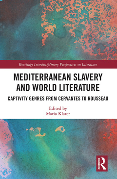 Couverture de l’ouvrage Mediterranean Slavery and World Literature