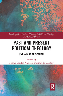 Couverture de l’ouvrage Past and Present Political Theology