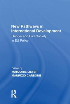 Couverture de l’ouvrage New Pathways in International Development