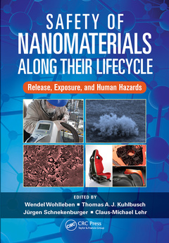 Couverture de l’ouvrage Safety of Nanomaterials along Their Lifecycle