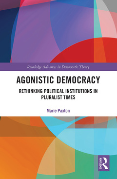 Couverture de l’ouvrage Agonistic Democracy