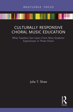 Couverture de l’ouvrage Culturally Responsive Choral Music Education