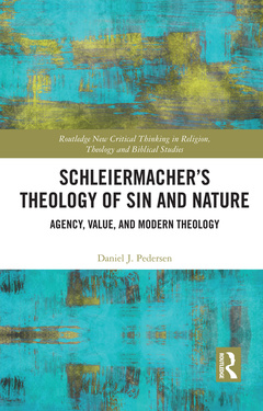 Couverture de l’ouvrage Schleiermacher’s Theology of Sin and Nature