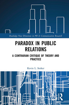Couverture de l’ouvrage Paradox in Public Relations